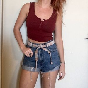 Free People tie belt